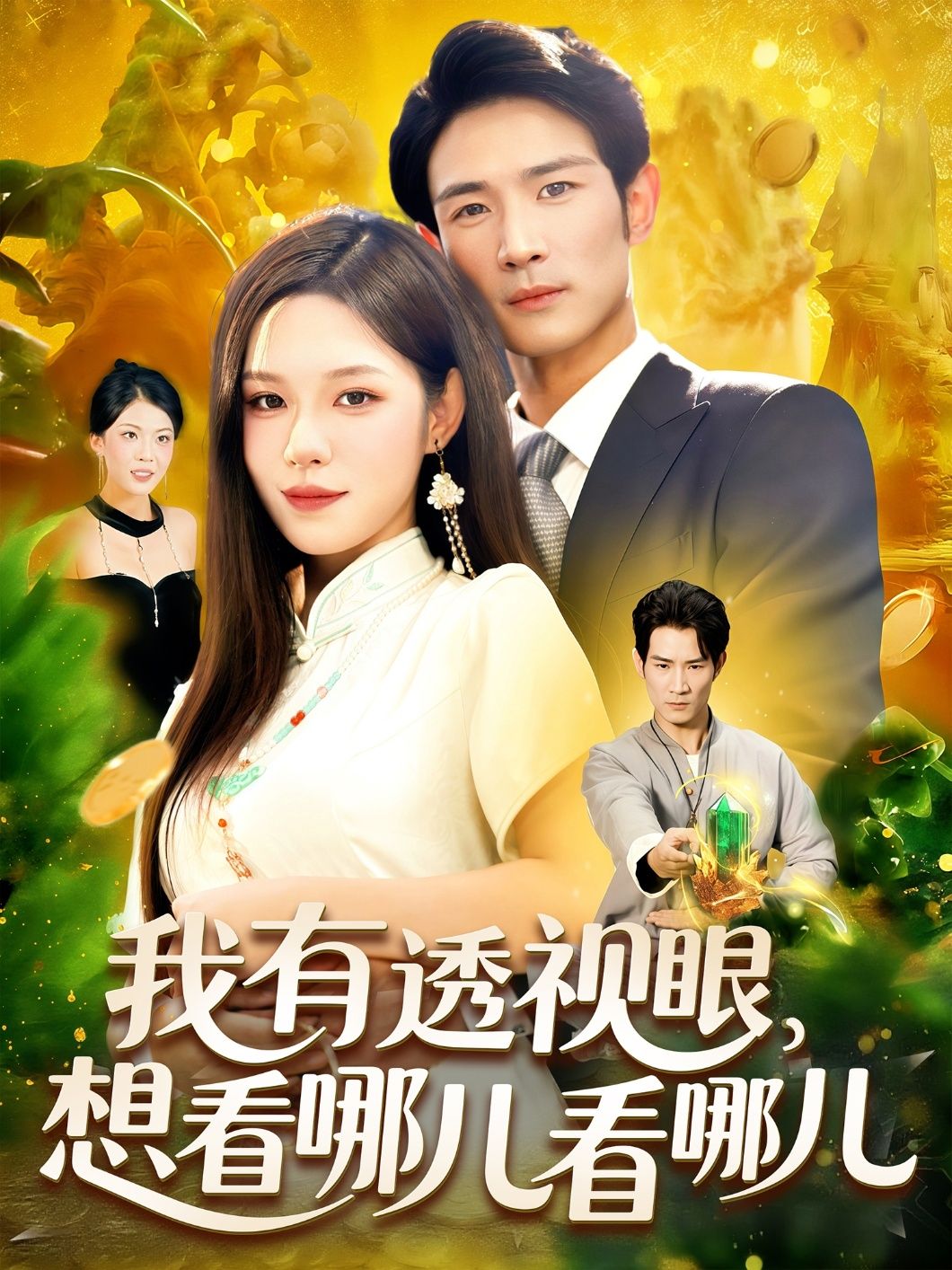 热门短剧我有透视眼想看哪儿看哪儿100集朱佳琪何俊雄主演全集完整版免费在线观看未删减版，百度网盘夸克网盘免费资源下载分享  第1张