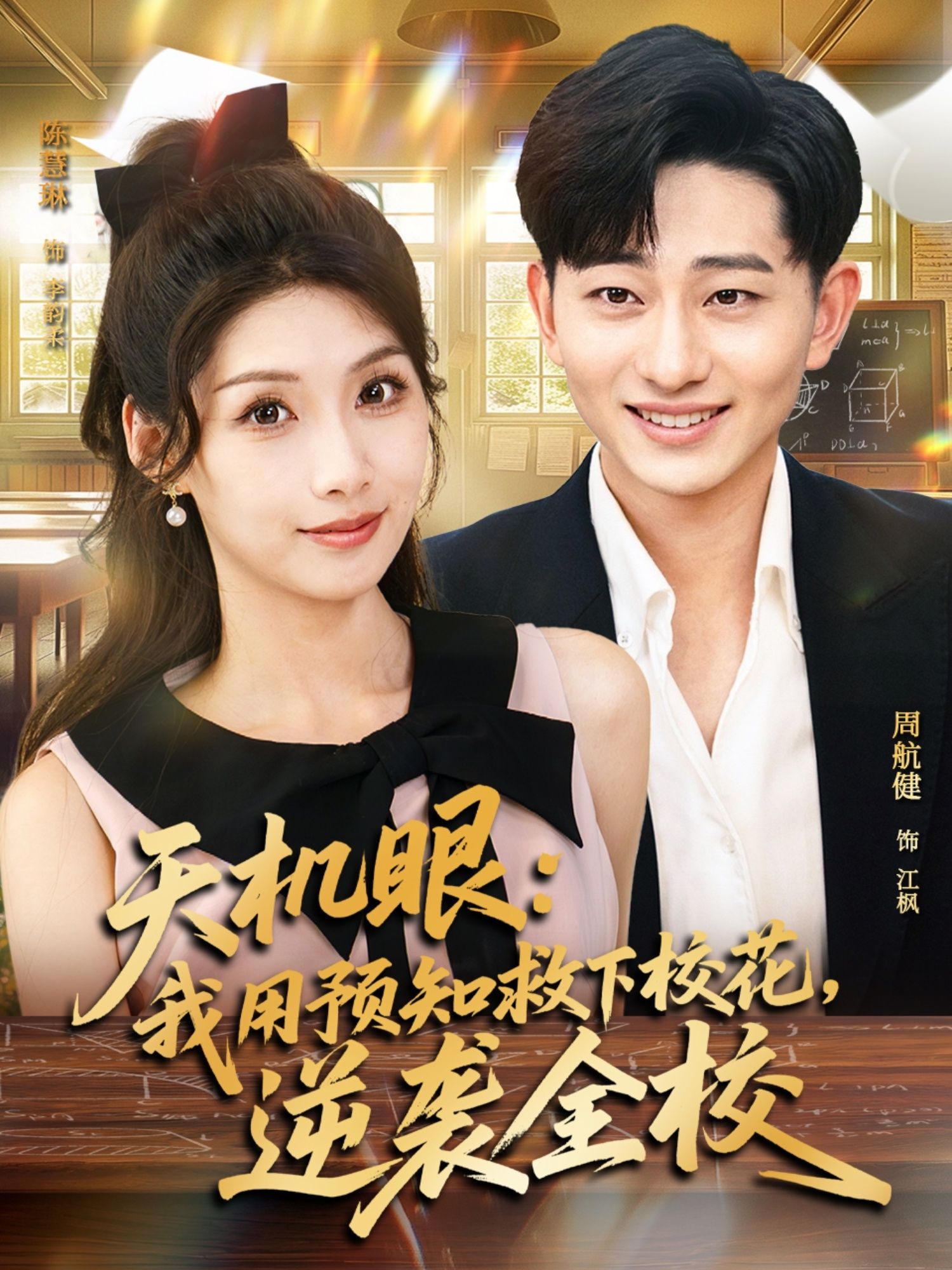 热门短剧天机眼我用预知救下校花逆袭全校80集全集 陈慧琳&周航健主演 免费在线观看未删减版 百度网盘夸克网盘资源下载分享  第1张 热门短剧天机眼我用预知救下校花逆袭全校80集全集 陈慧琳&周航健主演 免费在线观看未删减版 百度网盘夸克网盘资源下载分享  第1张